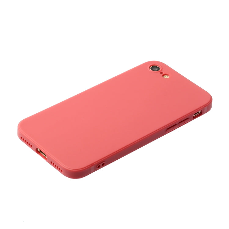 Straight Edge Solid Color TPU Shockproof Case For iPhone 6