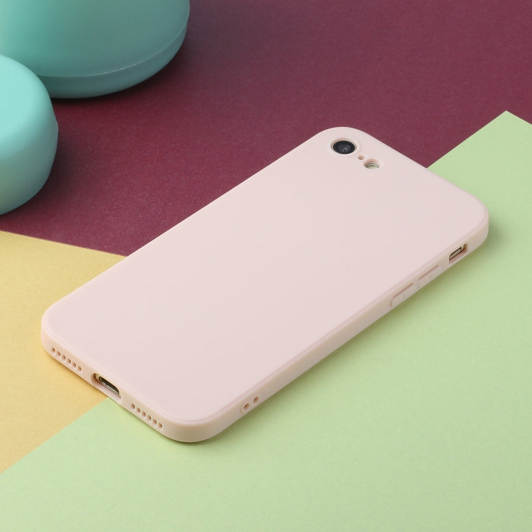 Straight Edge Solid Color TPU Shockproof Case For iPhone 6