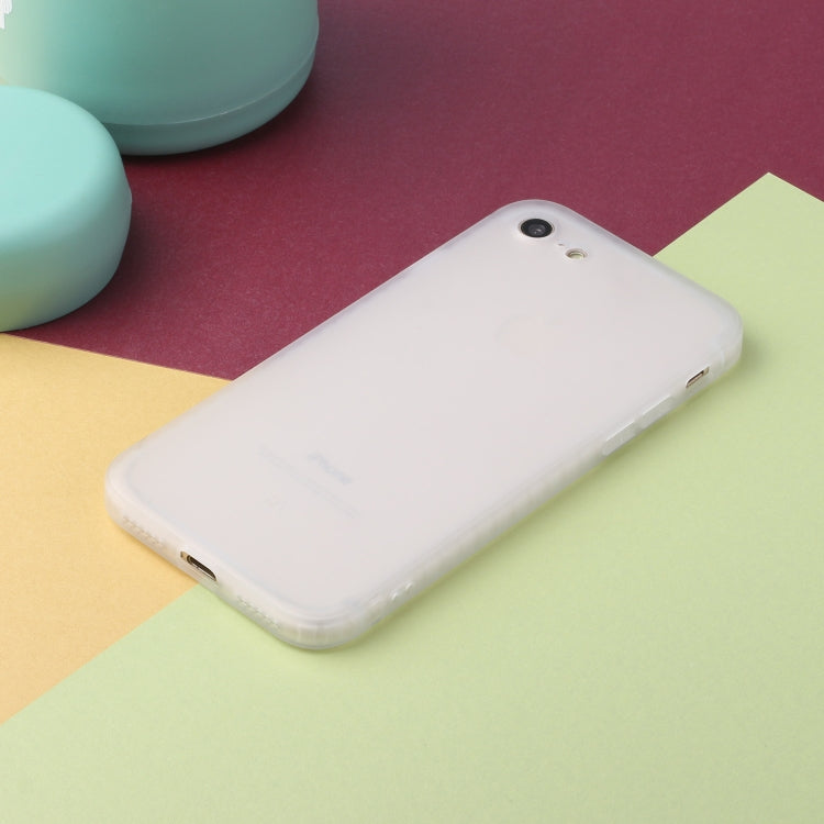 Straight Edge Solid Color TPU Shockproof Case For iPhone 6