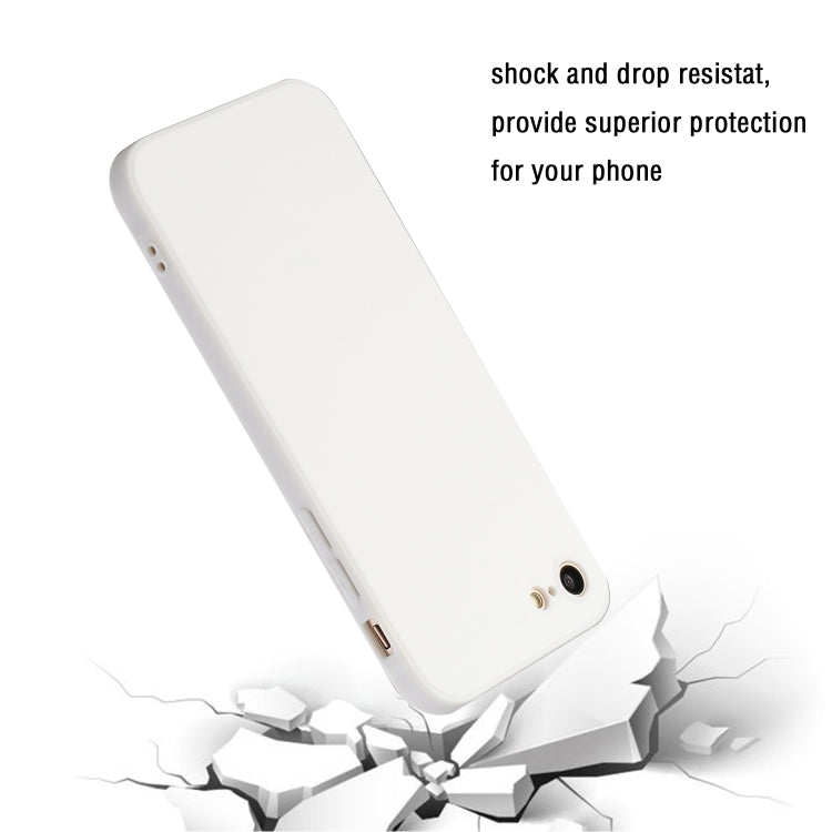 Straight Edge Solid Color TPU Shockproof Case For iPhone 6