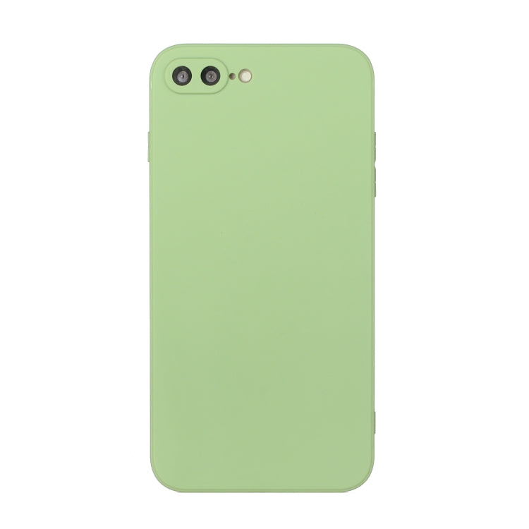 Straight Edge Solid Color TPU Shockproof Case For iPhone 7 Plus / 8 Plus