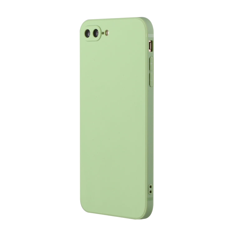 Straight Edge Solid Color TPU Shockproof Case For iPhone 7 Plus / 8 Plus