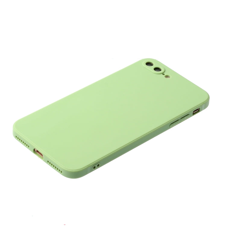 Straight Edge Solid Color TPU Shockproof Case For iPhone 7 Plus / 8 Plus