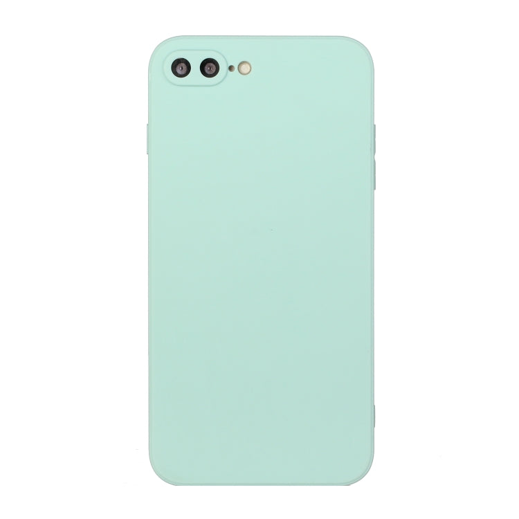 Straight Edge Solid Color TPU Shockproof Case For iPhone 7 Plus / 8 Plus