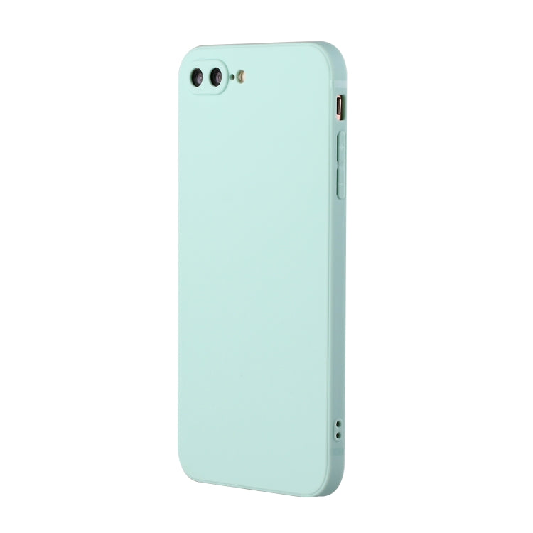 Straight Edge Solid Color TPU Shockproof Case For iPhone 7 Plus / 8 Plus