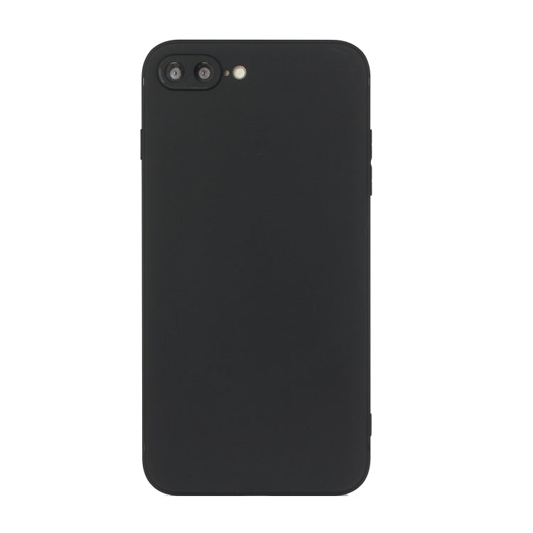 Straight Edge Solid Color TPU Shockproof Case For iPhone 7 Plus / 8 Plus