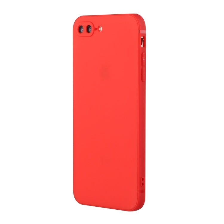 Straight Edge Solid Color TPU Shockproof Case For iPhone 7 Plus / 8 Plus