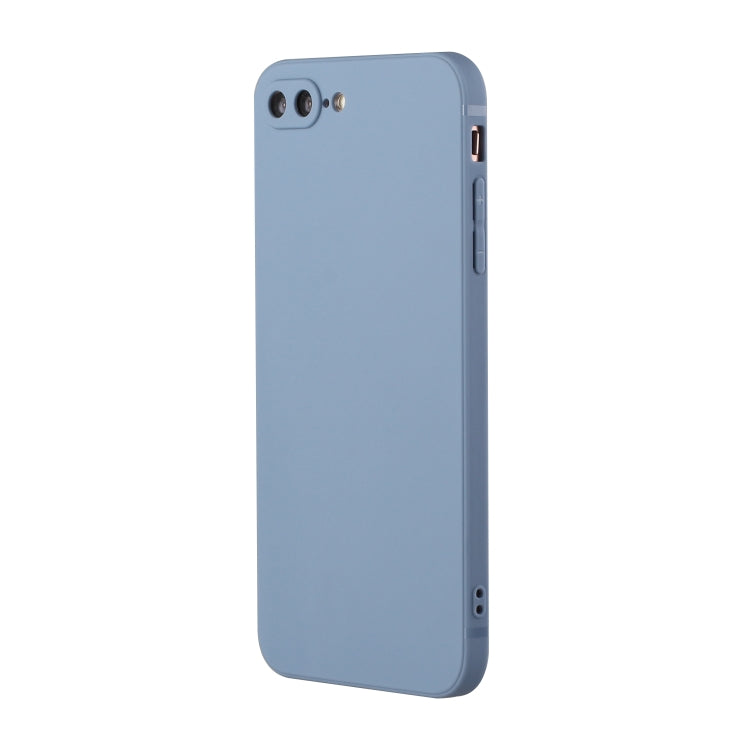 Straight Edge Solid Color TPU Shockproof Case For iPhone 7 Plus / 8 Plus