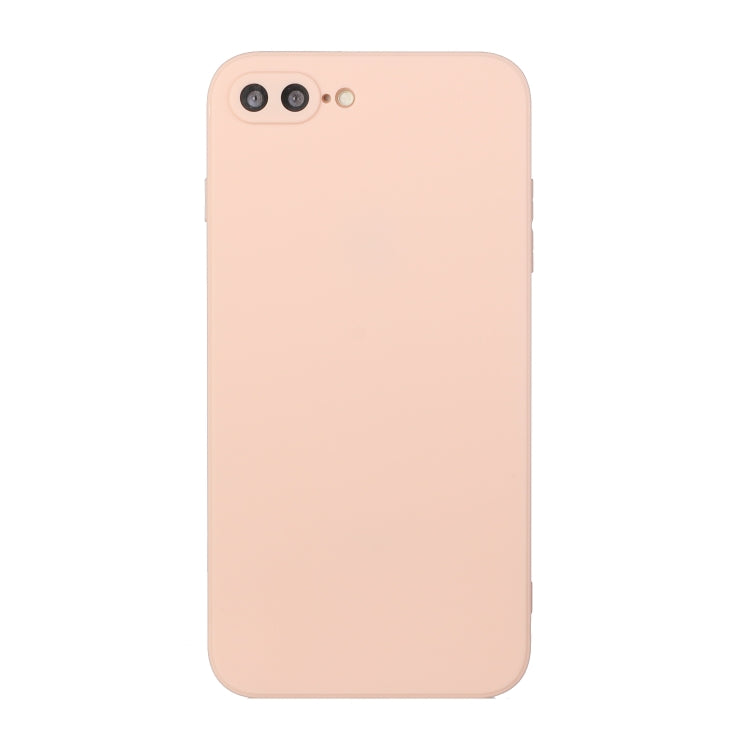 Straight Edge Solid Color TPU Shockproof Case For iPhone 7 Plus / 8 Plus