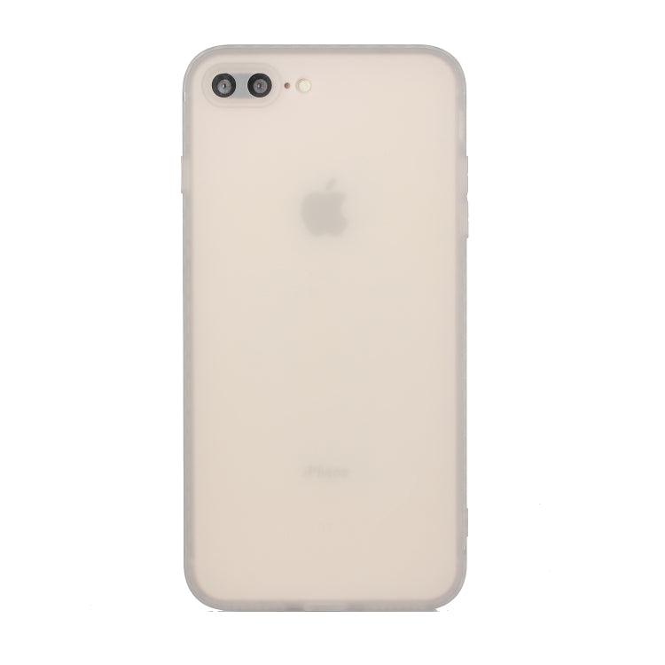 Straight Edge Solid Color TPU Shockproof Case For iPhone 7 Plus / 8 Plus