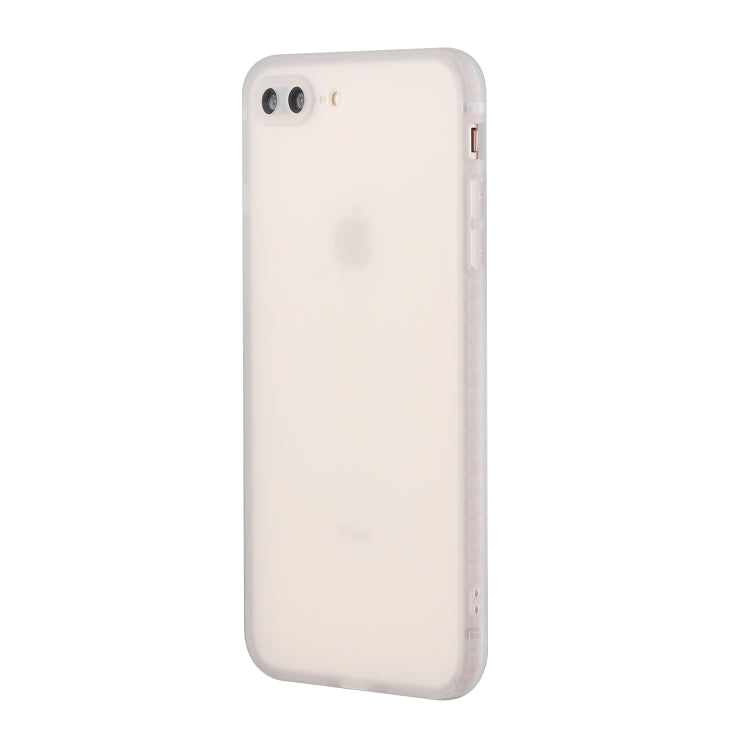 Straight Edge Solid Color TPU Shockproof Case For iPhone 7 Plus / 8 Plus