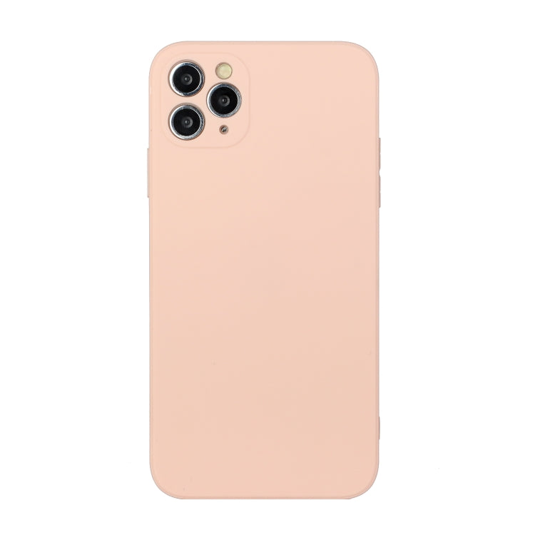For iPhone 11 Pro Straight Edge Solid Color TPU Shockproof Case