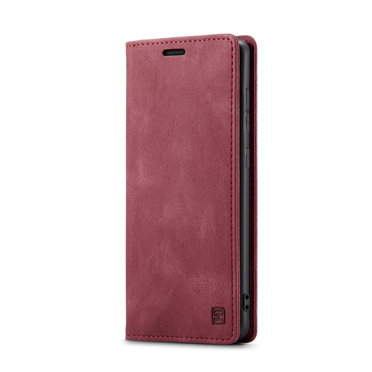 For Samsung Galaxy A21s AutSpace A01 Retro Skin-feel Crazy Horse Texture Horizontal Flip Leather Case with Holder & Card Slots & Wallet & RFID