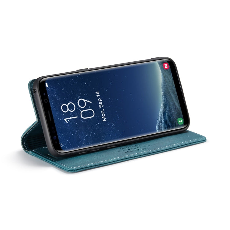 For Samsung Galaxy S8 AutSpace A01 Retro Skin-feel Crazy Horse Texture Horizontal Flip Leather Case with Holder & Card Slots & Wallet & RFID