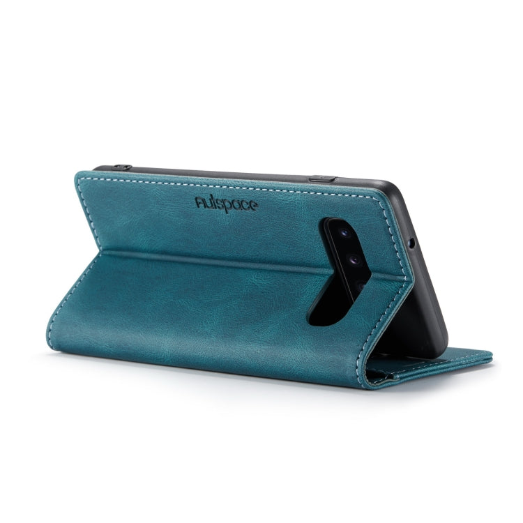 For Samsung Galaxy S10 AutSpace A01 Retro Skin-feel Crazy Horse Texture Horizontal Flip Leather Case with Holder & Card Slots & Wallet & RFID