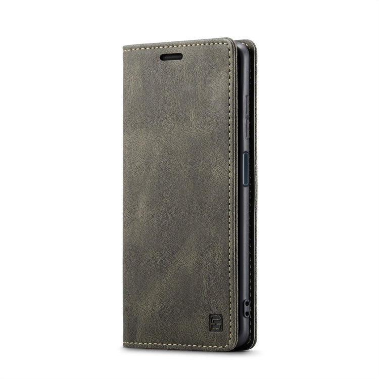 For Xiaomi Redmi Note 9s AutSpace A01 Retro Skin-feel Crazy Horse Texture Horizontal Flip Leather Case with Holder & Card Slots & Wallet & RFID