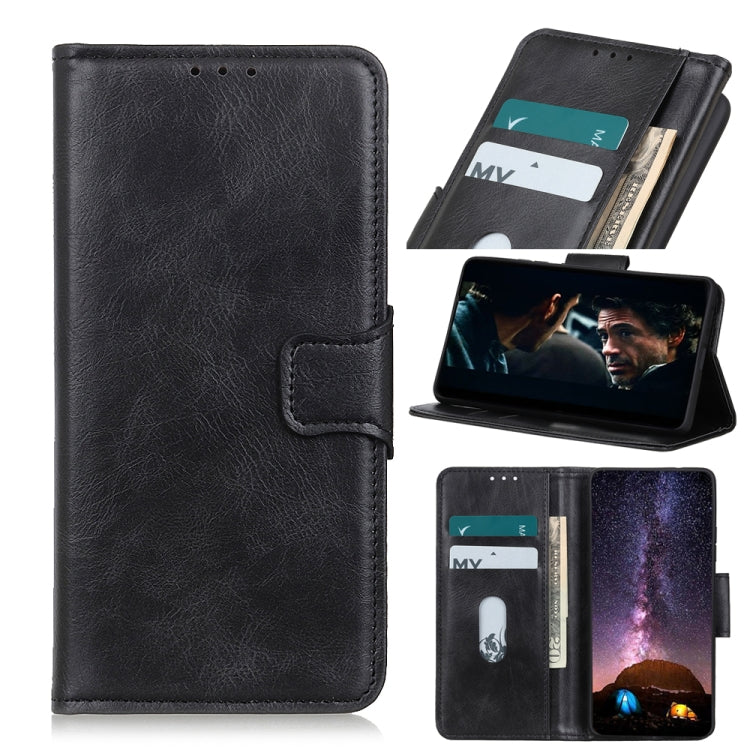For Huawei P smart 2021 / Y7a Mirren Crazy Horse Texture Horizontal Flip Leather Case with Holder & Card Slots & Wallet