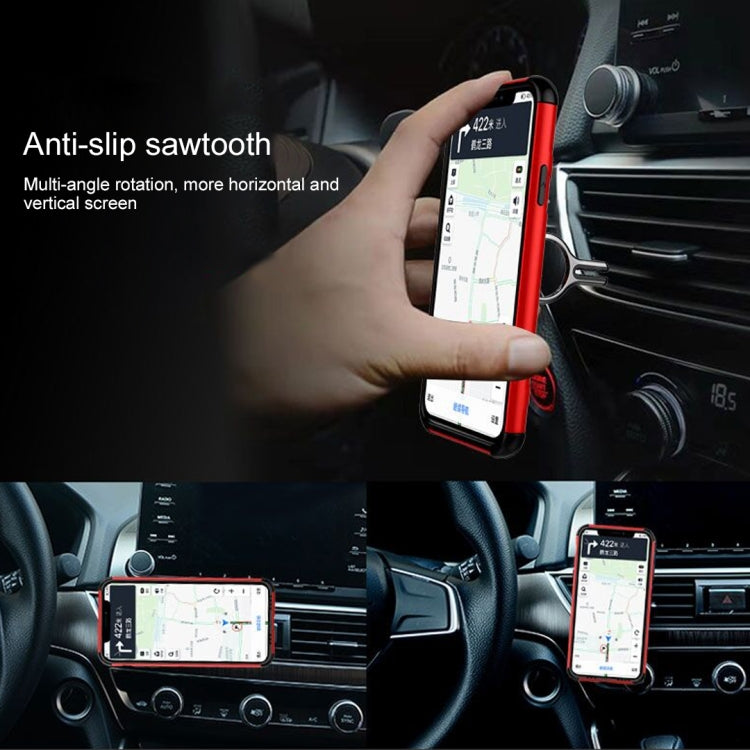 For iPhone 12 Pro Max Metal Ring Holder 360 Degree Rotating TPU + PC Protective Case