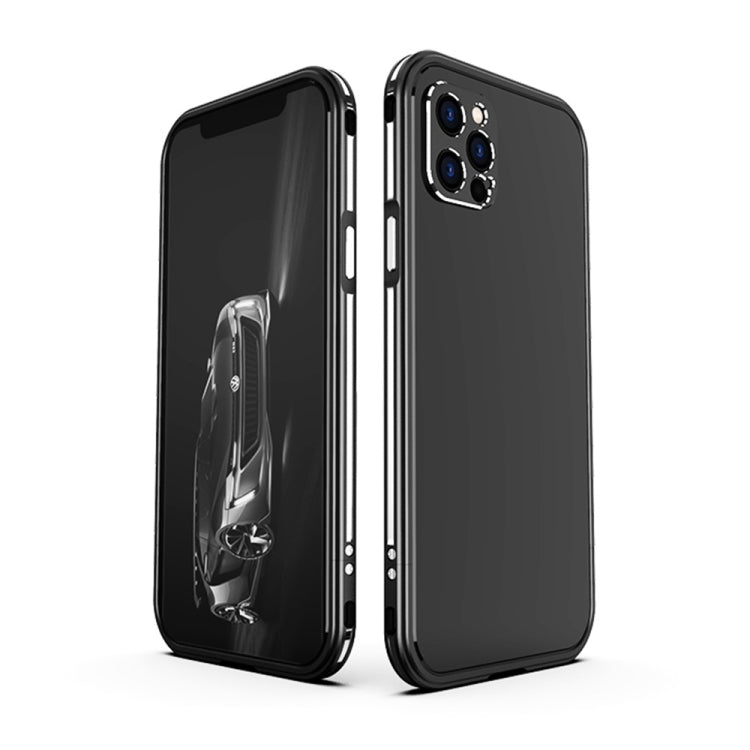 For iPhone 12 Pro Blade Series Lens Protector + Metal Frame Protective Case