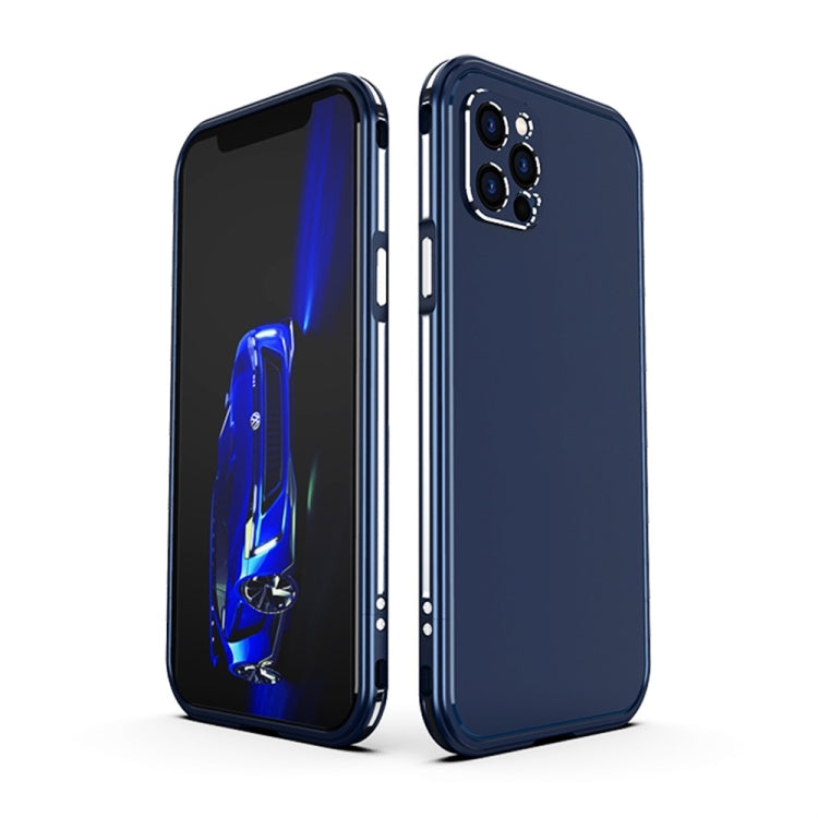 For iPhone 12 Pro Blade Series Lens Protector + Metal Frame Protective Case