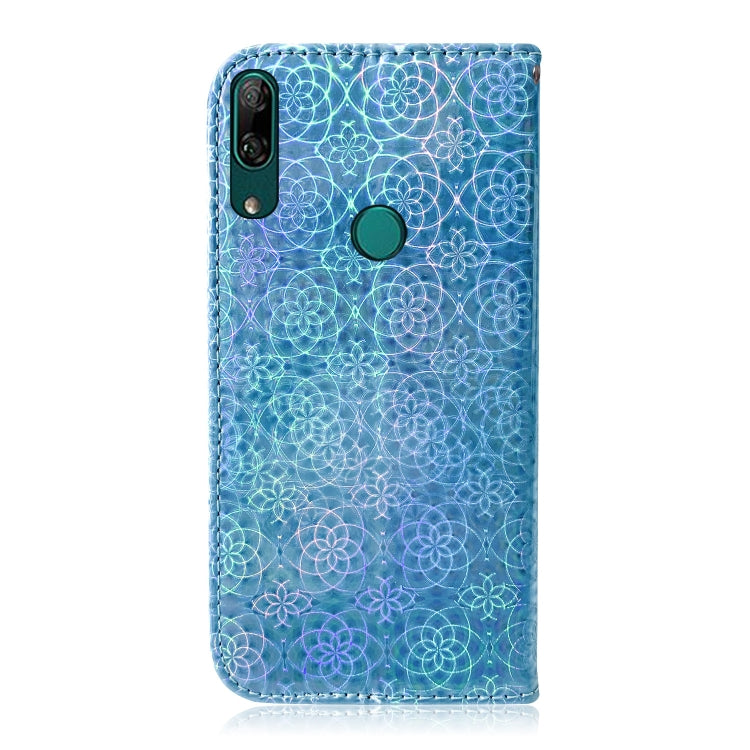 For Huawei P Smart Z/Y9 Prime 2019 Solid Color Colorful Magnetic Buckle Horizontal Flip PU Leather Case with Holder & Card Slots & Wallet & Lanyard