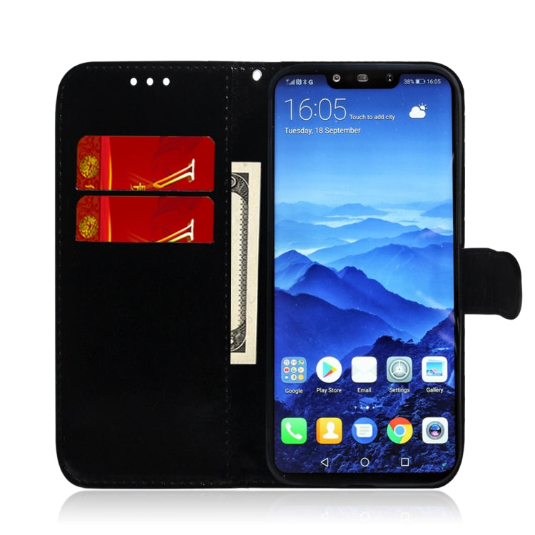 For Huawei Mate 20 Lite Solid Color Colorful Magnetic Buckle Horizontal Flip PU Leather Case with Holder & Card Slots & Wallet & Lanyard