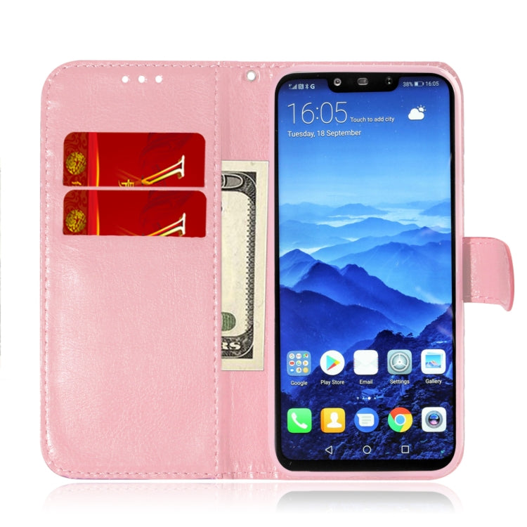 For Huawei Mate 20 Lite Solid Color Colorful Magnetic Buckle Horizontal Flip PU Leather Case with Holder & Card Slots & Wallet & Lanyard