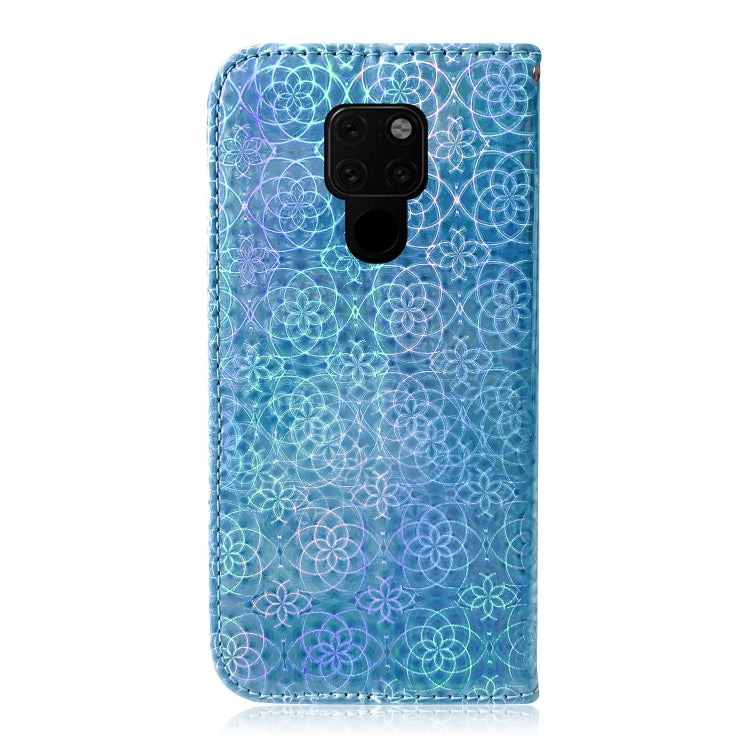 For Huawei Mate 20 Solid Color Colorful Magnetic Buckle Horizontal Flip PU Leather Case with Holder & Card Slots & Wallet & Lanyard