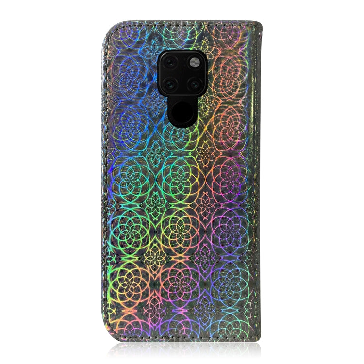 For Huawei Mate 20 Solid Color Colorful Magnetic Buckle Horizontal Flip PU Leather Case with Holder & Card Slots & Wallet & Lanyard