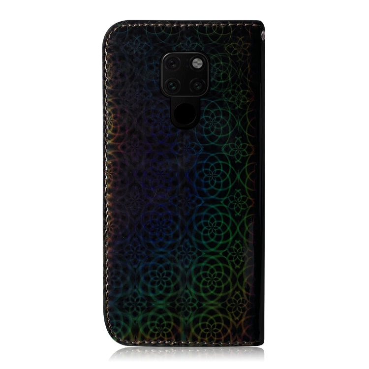 For Huawei Mate 20 Solid Color Colorful Magnetic Buckle Horizontal Flip PU Leather Case with Holder & Card Slots & Wallet & Lanyard