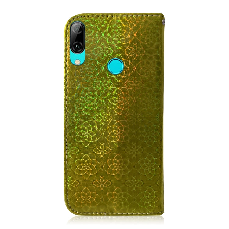 For Huawei P Smart 2019 Solid Color Colorful Magnetic Buckle Horizontal Flip PU Leather Case with Holder & Card Slots & Wallet & Lanyard