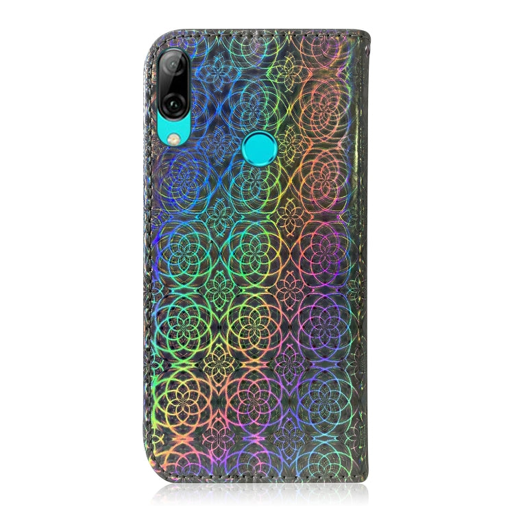 For Huawei P Smart 2019 Solid Color Colorful Magnetic Buckle Horizontal Flip PU Leather Case with Holder & Card Slots & Wallet & Lanyard