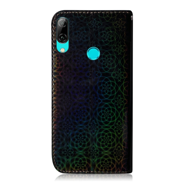 For Huawei P Smart 2019 Solid Color Colorful Magnetic Buckle Horizontal Flip PU Leather Case with Holder & Card Slots & Wallet & Lanyard