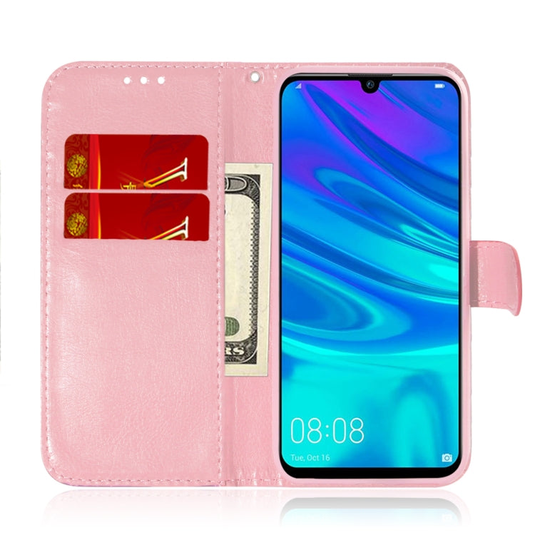 For Huawei P Smart 2019 Solid Color Colorful Magnetic Buckle Horizontal Flip PU Leather Case with Holder & Card Slots & Wallet & Lanyard