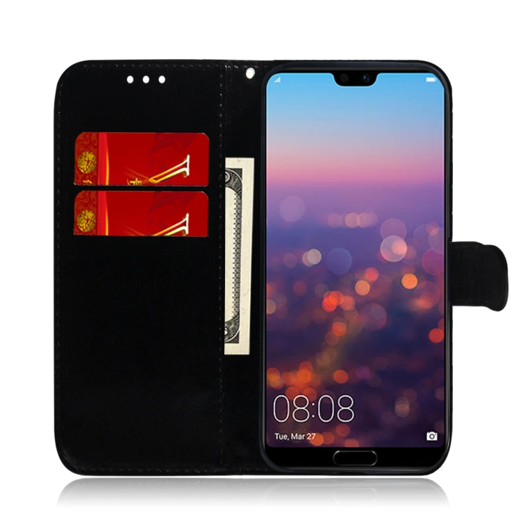For Huawei P20 Solid Color Colorful Magnetic Buckle Horizontal Flip PU Leather Case with Holder & Card Slots & Wallet & Lanyard