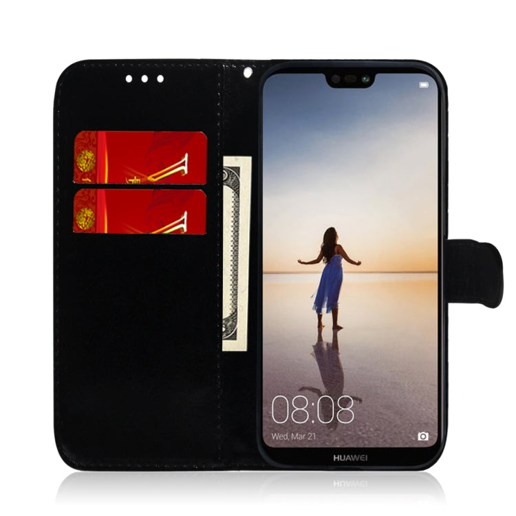 For Huawei P20 Lite / Nova 3e Solid Color Colorful Magnetic Buckle Horizontal Flip PU Leather Case with Holder & Card Slots & Wallet & Lanyard