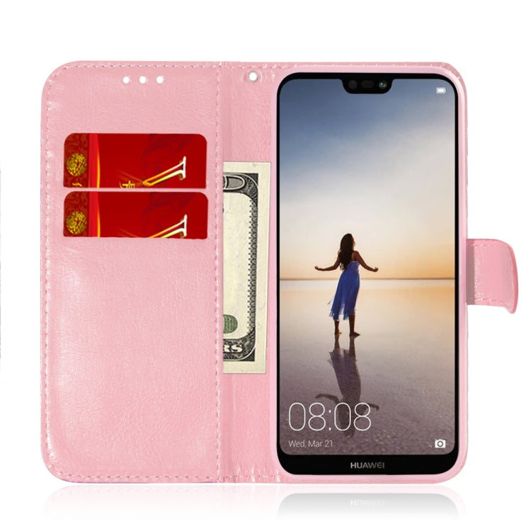 For Huawei P20 Lite / Nova 3e Solid Color Colorful Magnetic Buckle Horizontal Flip PU Leather Case with Holder & Card Slots & Wallet & Lanyard