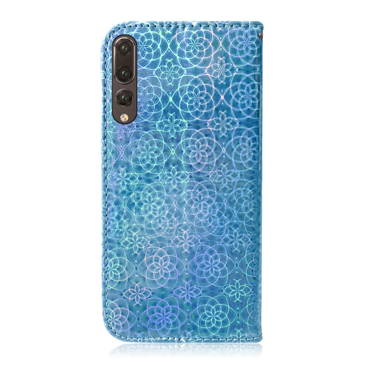 For Huawei P20 Pro Solid Color Colorful Magnetic Buckle Horizontal Flip PU Leather Case with Holder & Card Slots & Wallet & Lanyard