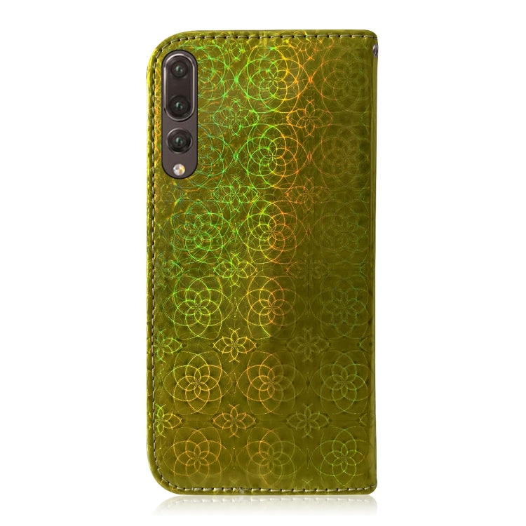 For Huawei P20 Pro Solid Color Colorful Magnetic Buckle Horizontal Flip PU Leather Case with Holder & Card Slots & Wallet & Lanyard