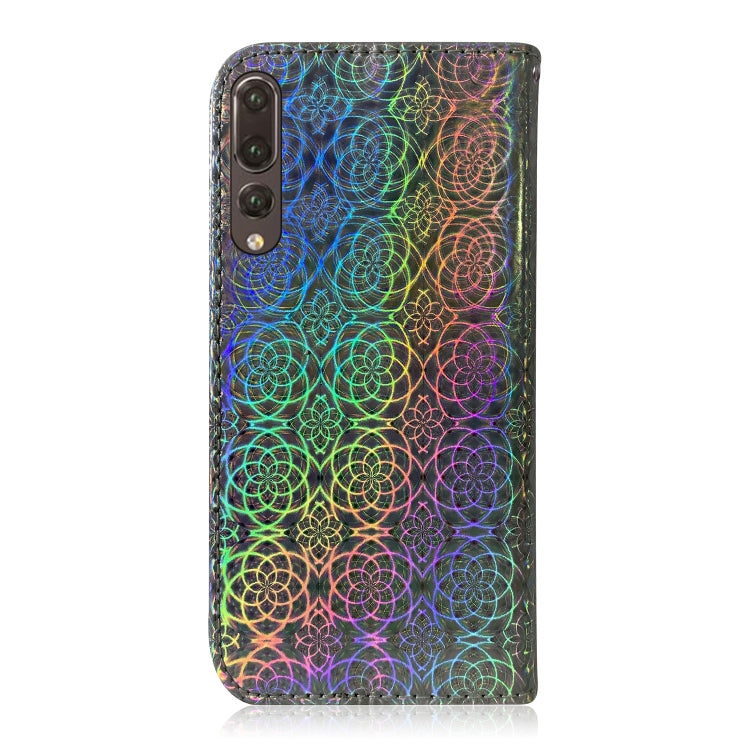 For Huawei P20 Pro Solid Color Colorful Magnetic Buckle Horizontal Flip PU Leather Case with Holder & Card Slots & Wallet & Lanyard