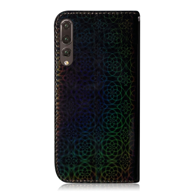 For Huawei P20 Pro Solid Color Colorful Magnetic Buckle Horizontal Flip PU Leather Case with Holder & Card Slots & Wallet & Lanyard