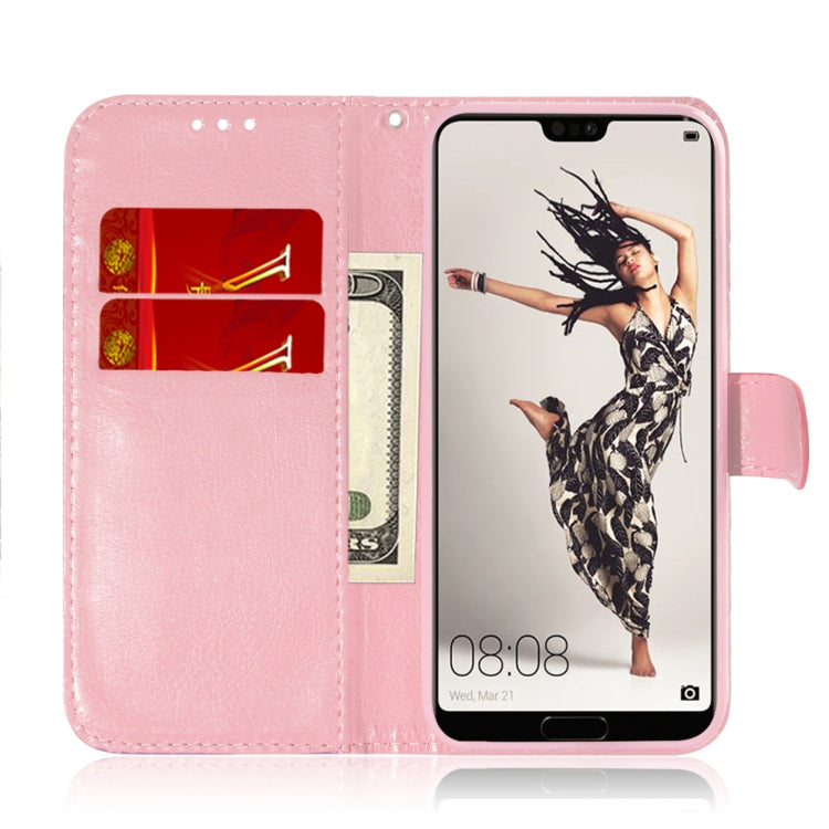 For Huawei P20 Pro Solid Color Colorful Magnetic Buckle Horizontal Flip PU Leather Case with Holder & Card Slots & Wallet & Lanyard