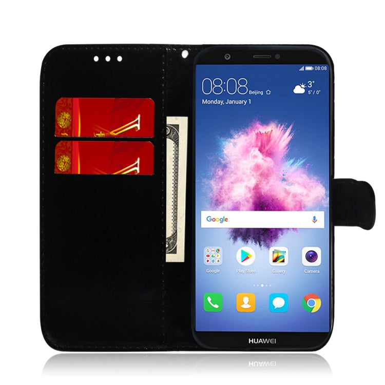 For Huawei Y5 2018 / Y5 Lite 2018 Solid Color Colorful Magnetic Buckle Horizontal Flip PU Leather Case with Holder & Card Slots & Wallet & Lanyard