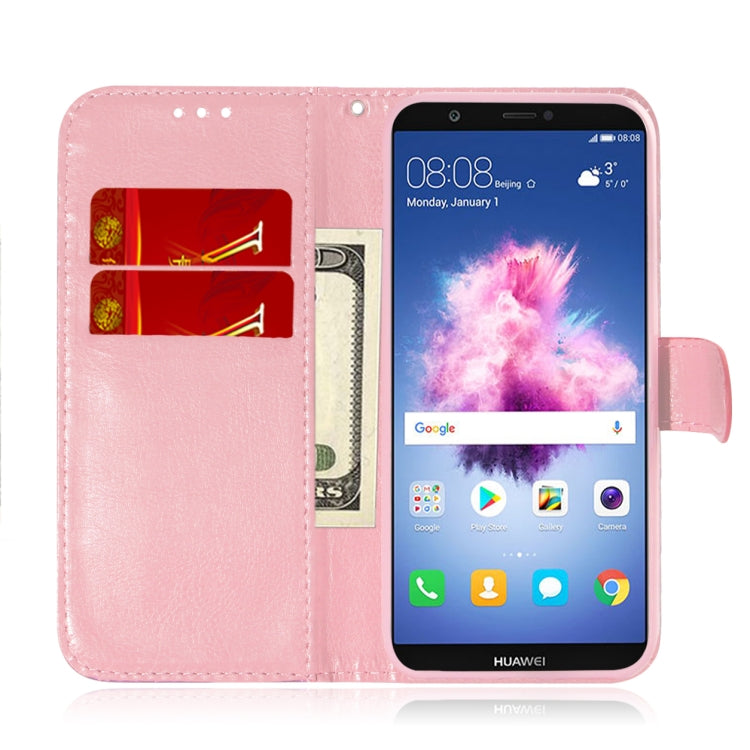 For Huawei Y5 2018 / Y5 Lite 2018 Solid Color Colorful Magnetic Buckle Horizontal Flip PU Leather Case with Holder & Card Slots & Wallet & Lanyard