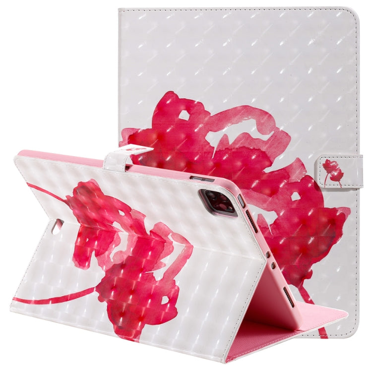3D Painted Pattern Horizontal Flip Leather Case with Holder & Card Slots & Wallet & Sleep / Wake-up Function For iPad Air 2022 / 2020 10.9 /iPad Pro 11 2020 / 2018