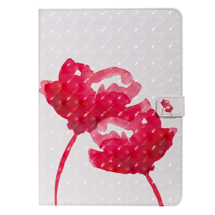 3D Painted Pattern Horizontal Flip Leather Case with Holder & Card Slots & Wallet & Sleep / Wake-up Function For iPad Air 2022 / 2020 10.9 /iPad Pro 11 2020 / 2018
