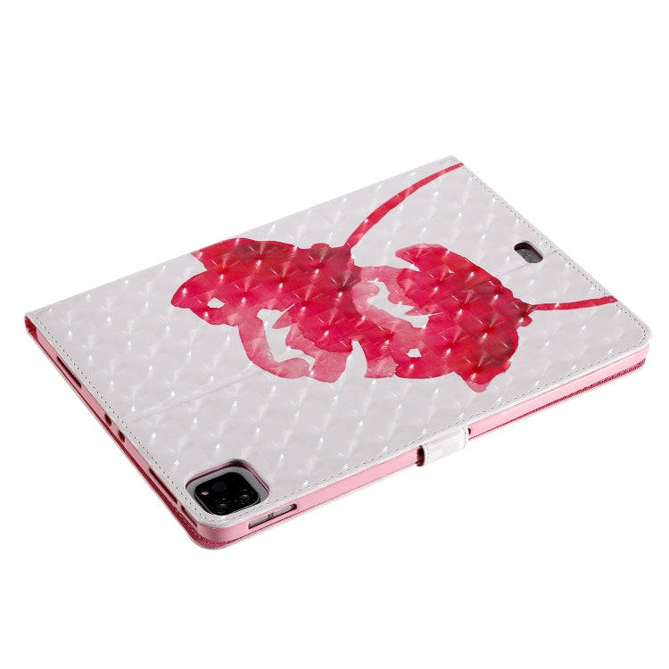 3D Painted Pattern Horizontal Flip Leather Case with Holder & Card Slots & Wallet & Sleep / Wake-up Function For iPad Air 2022 / 2020 10.9 /iPad Pro 11 2020 / 2018