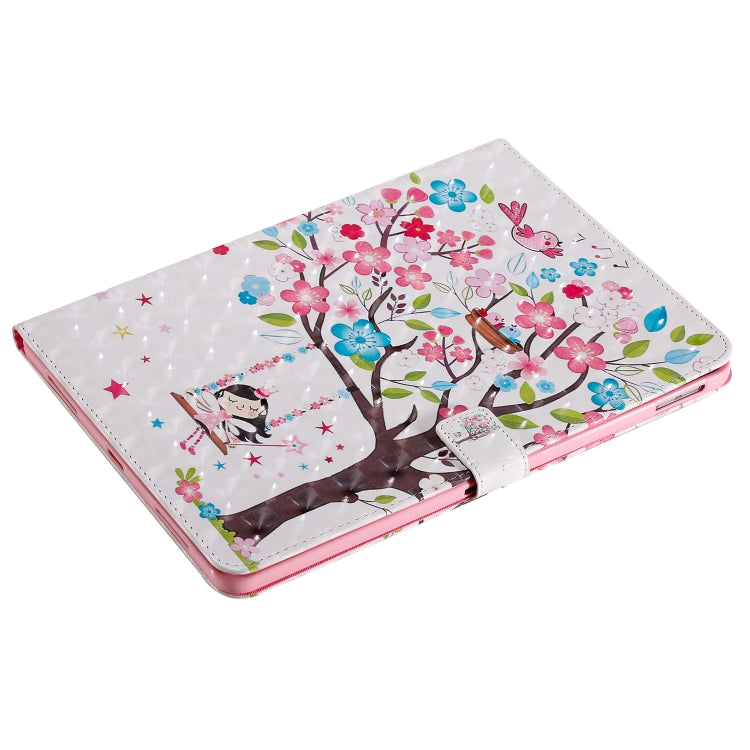 3D Painted Pattern Horizontal Flip Leather Case with Holder & Card Slots & Wallet & Sleep / Wake-up Function For iPad Air 2022 / 2020 10.9 /iPad Pro 11 2020 / 2018