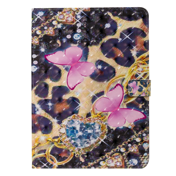 3D Painted Pattern Horizontal Flip Leather Case with Holder & Card Slots & Wallet & Sleep / Wake-up Function For iPad Air 2022 / 2020 10.9 /iPad Pro 11 2020 / 2018