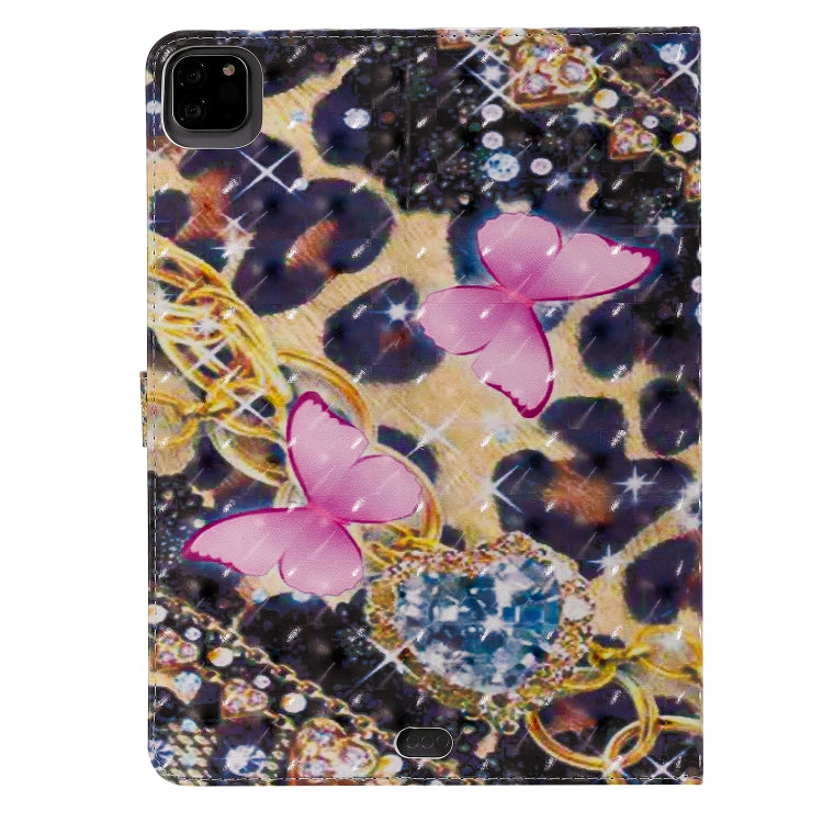 3D Painted Pattern Horizontal Flip Leather Case with Holder & Card Slots & Wallet & Sleep / Wake-up Function For iPad Air 2022 / 2020 10.9 /iPad Pro 11 2020 / 2018